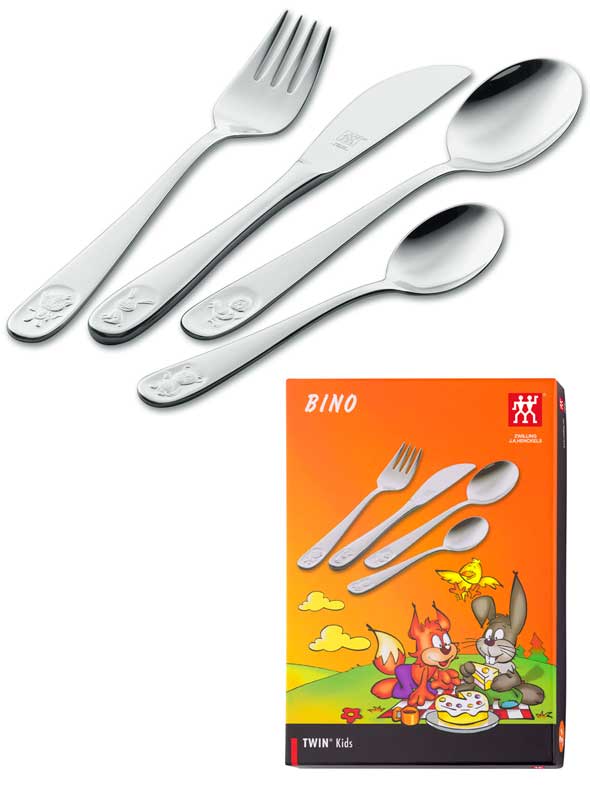 Children's cutlery 4 pcs Bino, stamped
