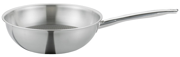 Vulcano Cut Resist wok Pan