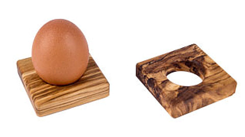Egg holder olive wood