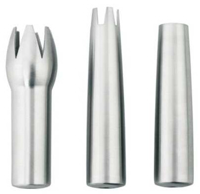 Stainless steel Tips, Set of 3