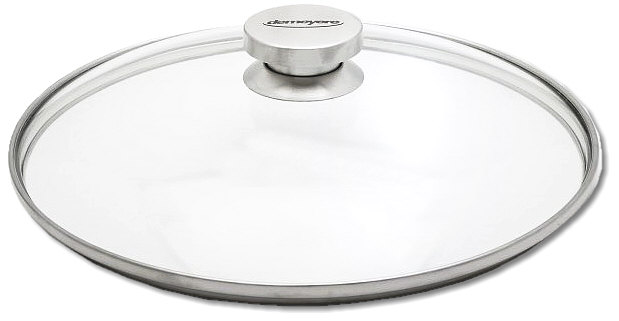 Demeyere Glass lid with stainless steel knob