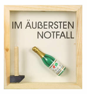 Emergency picture "alcohol" (german)