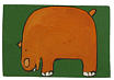Magnet hippo small, different colours