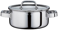 Finesse2+ casserole with glass lid