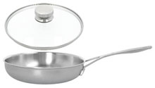 Demeyere Frying pan with glass lid Industry 5