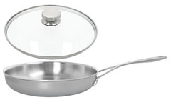 Demeyere Frying pan with glass lid Industry 5