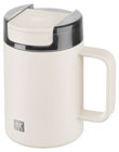 Zwilling Thermo plus thermal mug, 380 ml, stainless steel, cream