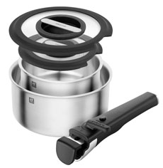 Zwilling Unlock cookware set 5 pcs, stainless steel 18/10