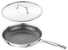 Zwilling Peak frying pan stainless steel 18/10, with glass lid