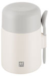 Zwilling Thermo plus food container, 600 ml, stainless steel, cream