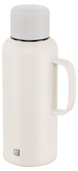 Zwilling Thermo Plus thermos flask, 1,2 l, stainless steel, cream