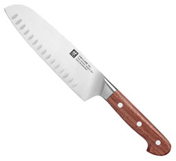 Zwilling Pro Wood santoku knife, kotibe wood
