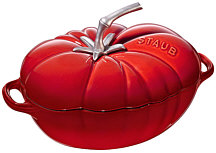 Staub Tomato Cocotte, cast-iron enameled, cherry