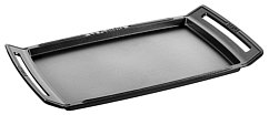Staub Plancha grill and serving plate, black