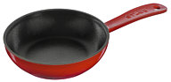 Staub frying pan round cherry red