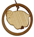 Treehanger with ring "sheep"