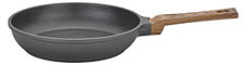 Vulcano Mini Line Elegance frying pan, dark wooden handle