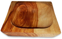 Antipasti bowl medium square olive wood