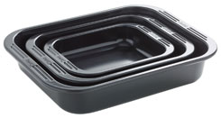 Spring rectangular roaster set, 3-piece