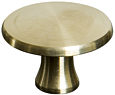 Staub brass knob - medium sized