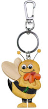 Key ring pendant "little bee"