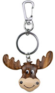 Key ring pendant "elk head"