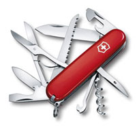 Swiss Army Knife Huntsman red