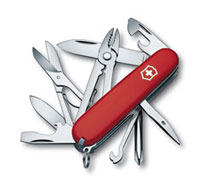 Swiss Army Knife Deluxe Tinker red