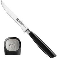Zwilling All * Star Steak knife, handle logo silver