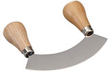 Mincing-knife inox with 1 blade