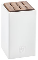 Zwilling Storage Container, ceramic/wood