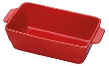 Chalet baking dish rectangular red