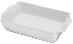 Chalet baking dish rectangular white