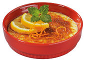 Spring Chalet Cr&egrave;me Br&ucirc;l&eacute;e mould red