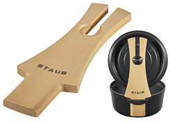 Staub Lid-holder wood