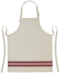 Staub kitchen apron red