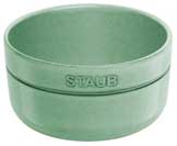 Staub Dining Line bowl sage green, ceramic