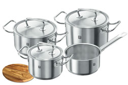 Twin Classic cookware set, 4 pcs., with magnetic saucer