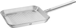 Zwilling Plus grill pan, rectangular, stainless steel