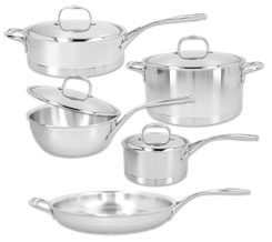 Demeyere Atlantis starter set Family2, 9 pieces, stainless steel