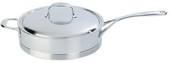 Sauce pan with lid and handle, low Atlantis