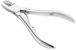 Classic Inox nail tongs, polished