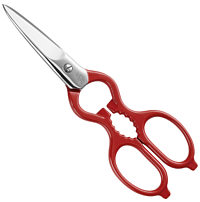 Zwilling Kuechenhilfe multi-purpose scissors red