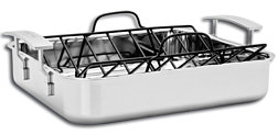 Demeyere Roasting pan with roasting rack Industry