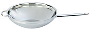Demeyere Wok with flat base and handle
