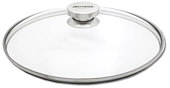 Demeyere Glass lid with stainless steel knob
