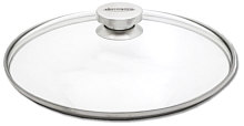 Demeyere Glass lid with stainless steel knob