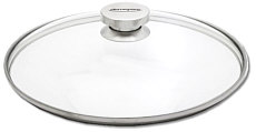 Demeyere Glass lid with stainless steel knob