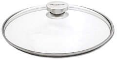 Demeyere Glass lid with stainless steel knob