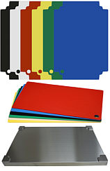 Set Top Board stainless steel GN 1/1, 6 coloured layers each